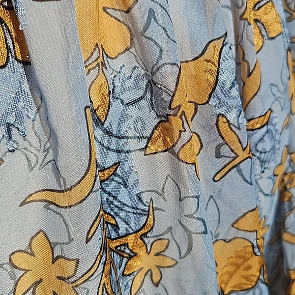 Anthroplogie Current Air Sheer Floral Kimono - Picture 7 of 8